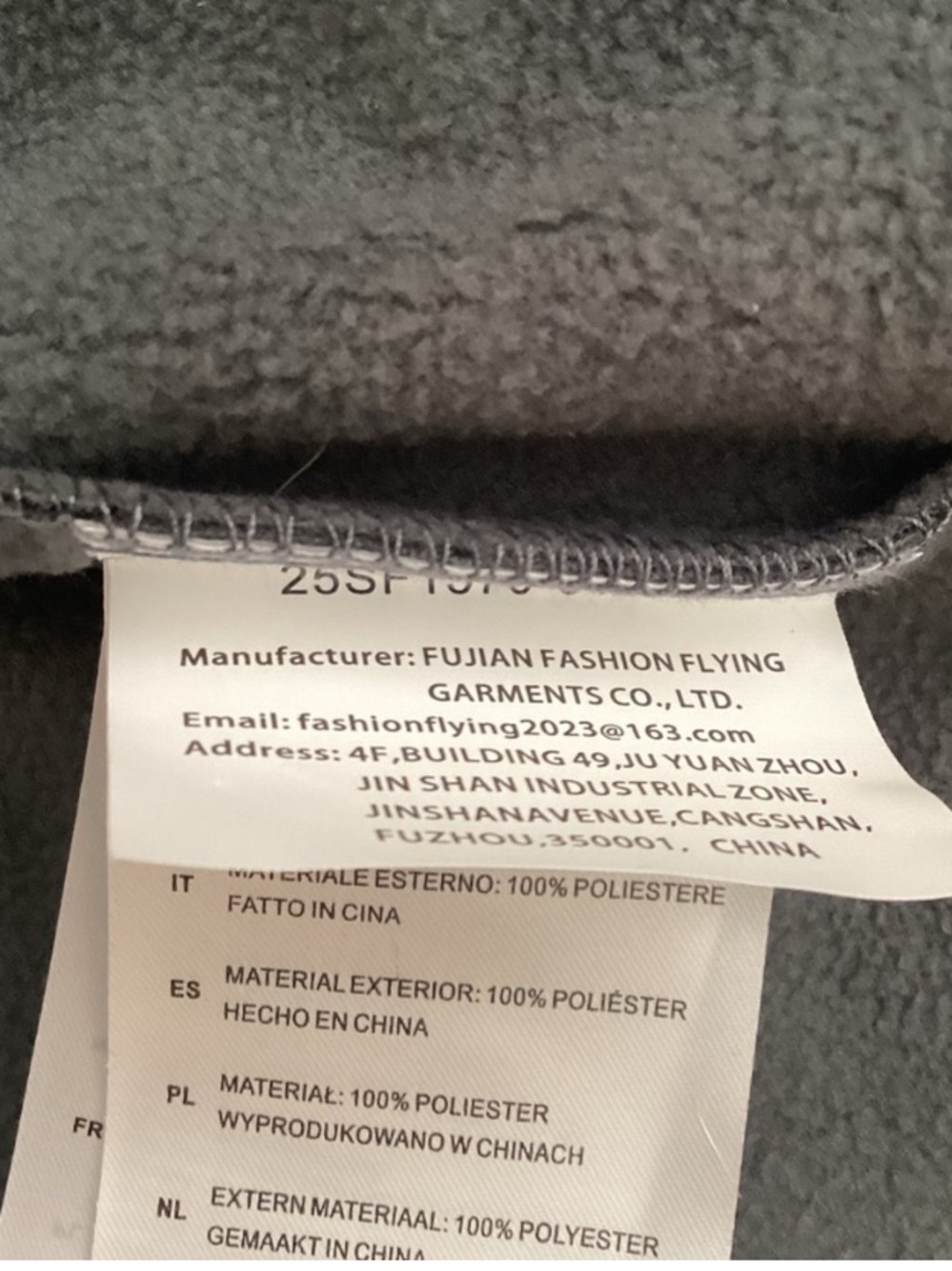 Outdoor Ventures Dark Grey Hooded Utility Coat NWT SZ M - Picture 6 of 7
